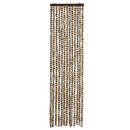 Insektsdraperi beige och brun 56x185 cm chenille