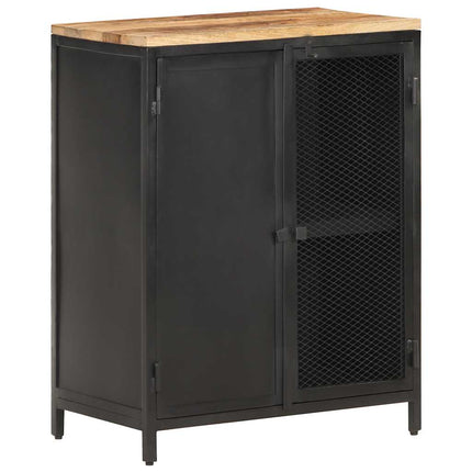 Skänk 60x35x78 cm massivt grovt mangoträ