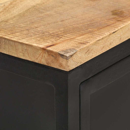Skänk 60x35x78 cm massivt grovt mangoträ