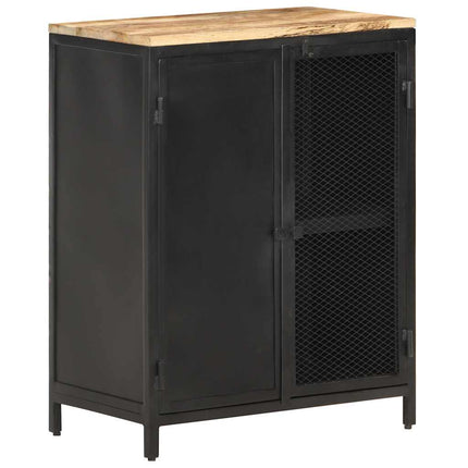 Skänk 60x35x78 cm massivt grovt mangoträ