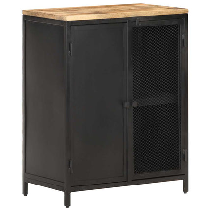 Skänk 60x35x78 cm massivt grovt mangoträ