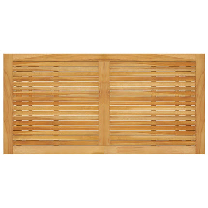 Matbord för trädgården 140x70x73,5 cm massiv akacia
