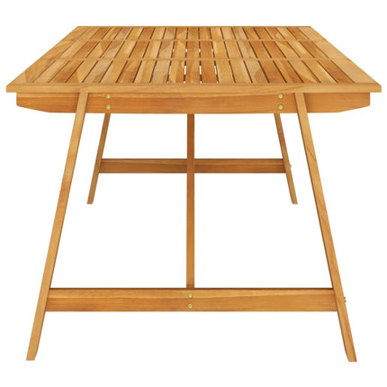 Trädgårdsbord 206x100x74 cm massivt akaciaträ