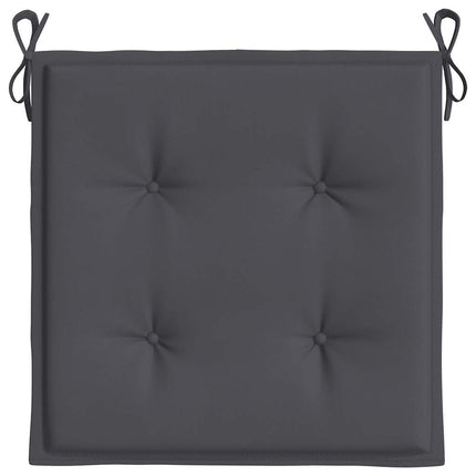 Stolsdynor 6 st antracit 40x40x4 cm oxfordtyg