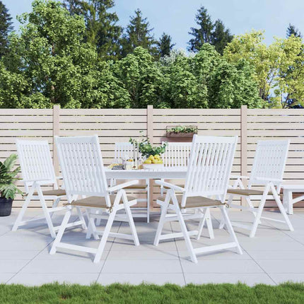 Stolsdynor 6 st taupe 40x40x4 cm oxfordtyg