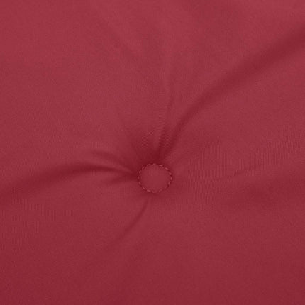 Stolsdynor 4 st vinröd 40x40x4 cm oxfordtyg