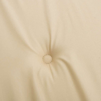 Stolsdynor 6 st beige 50x50x4 cm oxfordtyg