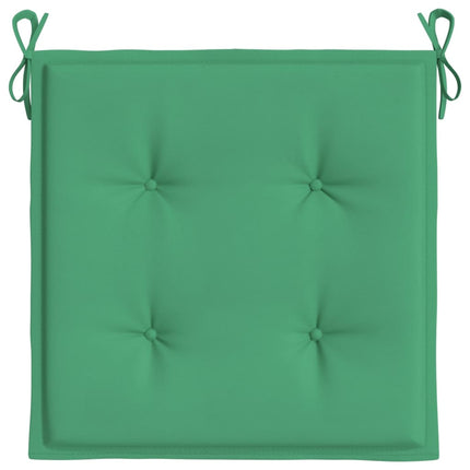 Stolsdynor 6 st grön 50x50x4 cm oxfordtyg