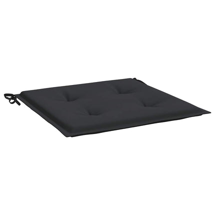 Stolsdynor 4 st svart 50x50x4 cm oxfordtyg
