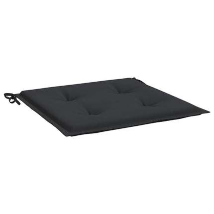 Stolsdynor 6 st svart 50x50x4 cm oxfordtyg