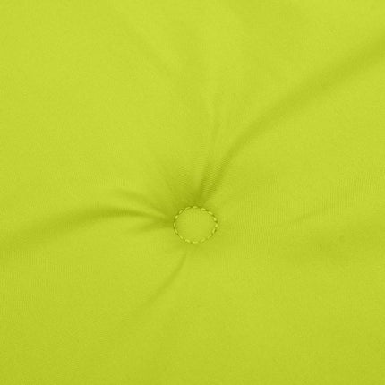 Bänkdyna för trädgården ljusgrön 150x50x3 cm oxfordtyg