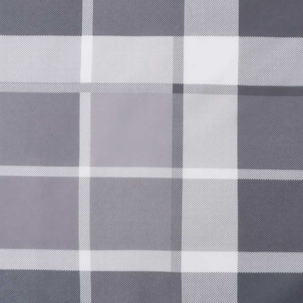Bänkdyna för trädgården grårutig 150x50x4 cm oxfordtyg