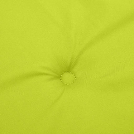 Bänkdyna för trädgården ljusgrön 180x50x3 cm oxfordtyg