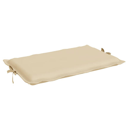 Solsängsdyna beige 186x58x4 cm oxfordtyg