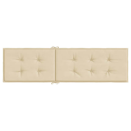 Solsängsdyna beige (75+105)x50x4 cm