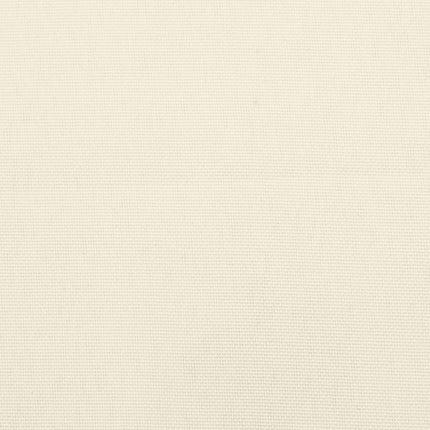 Solsängsdyna gräddvit 200x50x3 cm oxfordtyg