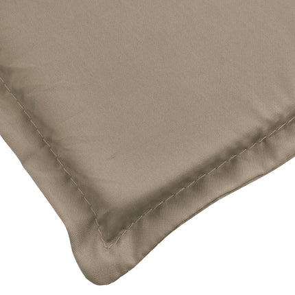 Solsängsdyna taupe 200x50x3 cm oxfordtyg