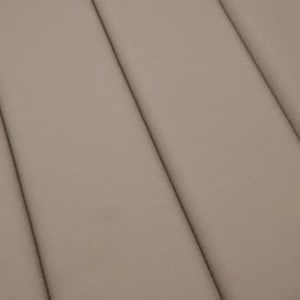 Solsängsdyna taupe 200x50x3 cm oxfordtyg