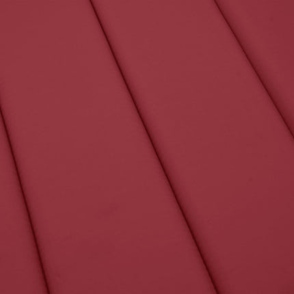 Solsängsdyna vinröd 200x60x3 cm oxfordtyg