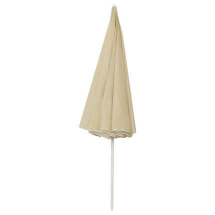 Strandparasoll sandgul 300 cm