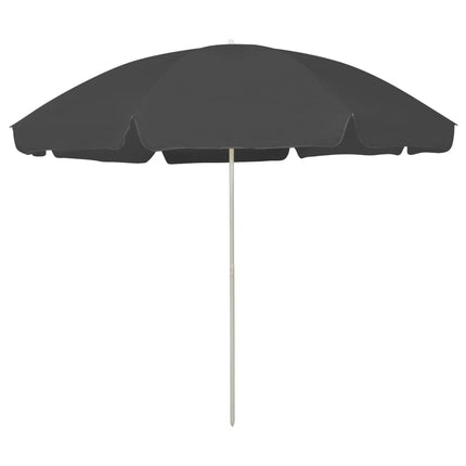 Strandparasoll antracit 300 cm