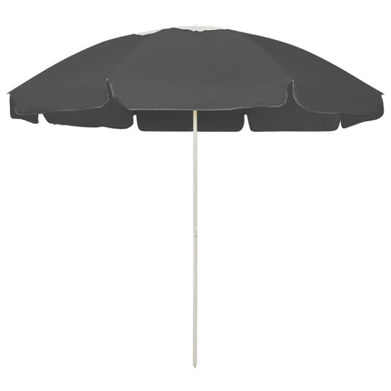 Strandparasoll antracit 240 cm