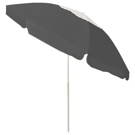 Strandparasoll antracit 240 cm