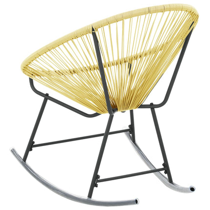 Acapulcostol för trädgården konstrotting beige