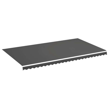 Ersättningstyg för markis antracit 600x350 cm Polyester