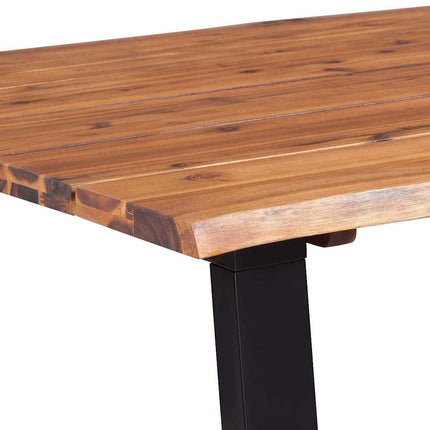 Matbord 170x90x75 cm massivt akaciaträ