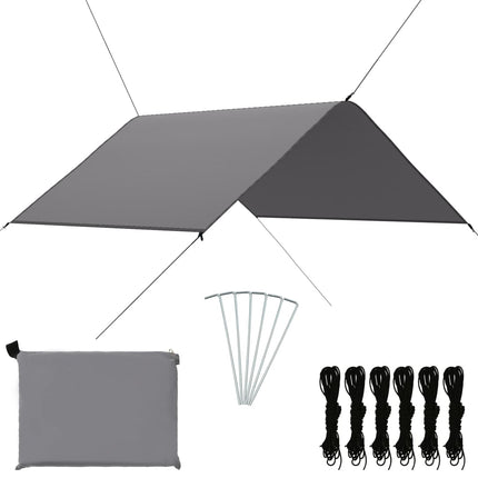 Tarp 3x2,85 m grå