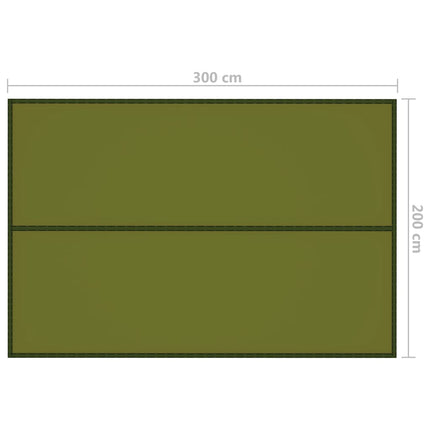 Tarp 3x2 m grön
