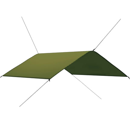 Tarp 4x4 m grön