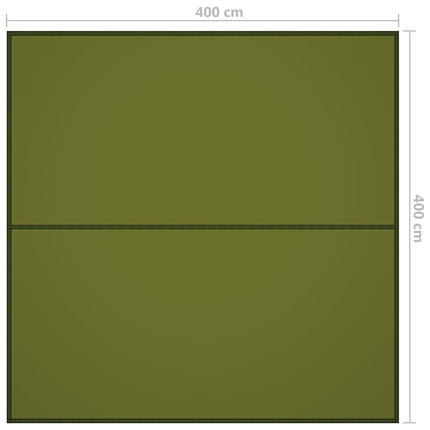 Tarp 4x4 m grön