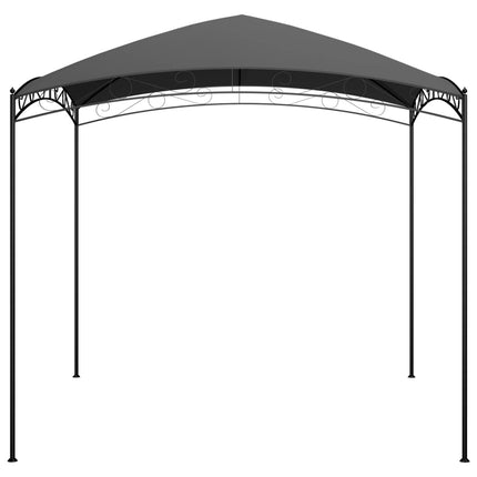 Paviljong 3x3x2,65 m antracit 180 g/m²