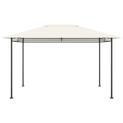 Paviljong 384x281x270 cm gräddvit 180 g/m²