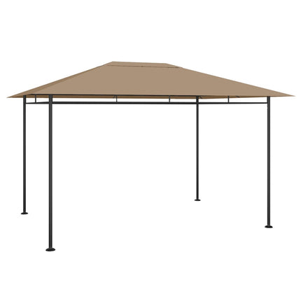 Paviljong 384x281x270 cm taupe 180 g/m²