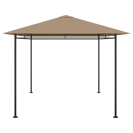 Paviljong 384x281x270 cm taupe 180 g/m²