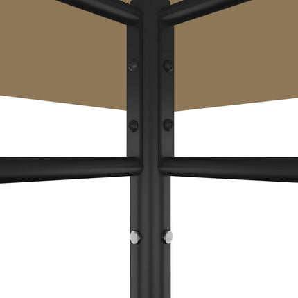 Paviljong 384x281x270 cm taupe 180 g/m²