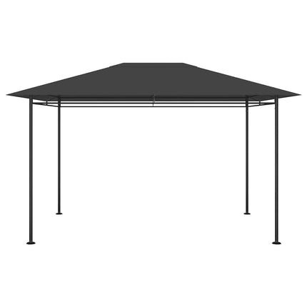 Paviljong 384x281x270 cm antracit 180 g/m²