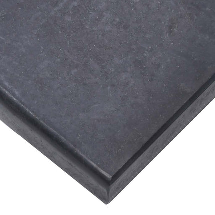 Parasollfot svart 40x28x4 cm granit
