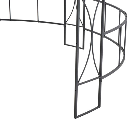 Paviljong 300x290 cm taupe rund