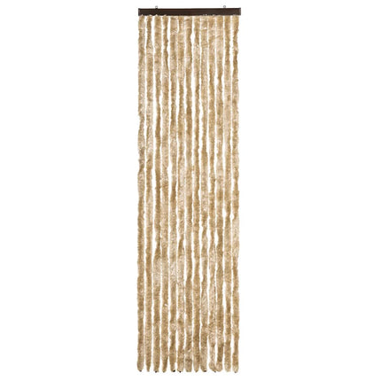 Insektsdraperi beige 56x200 cm chenille