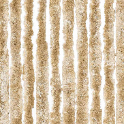 Insektsdraperi beige 56x200 cm chenille