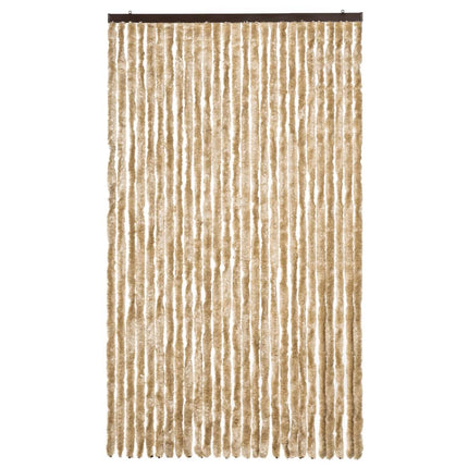 Insektsdraperi beige 118x220 cm chenille