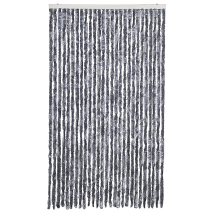 Insektsdraperi silver 118x220 cm chenille