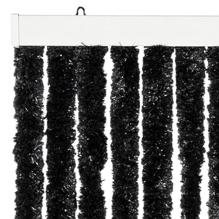 Insektsdraperi antracit 90x200 cm chenille