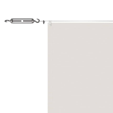 Markis vertikal vit 60x800 cm oxfordtyg