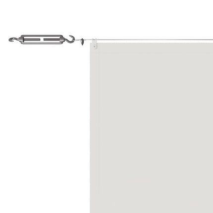 Markis vertikal vit 140x600 cm oxfordtyg