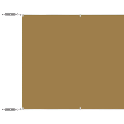 Markis vertikal beige 60x600 cm oxfordtyg